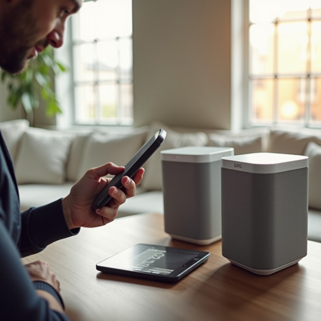 sonos one speakers not syncing together